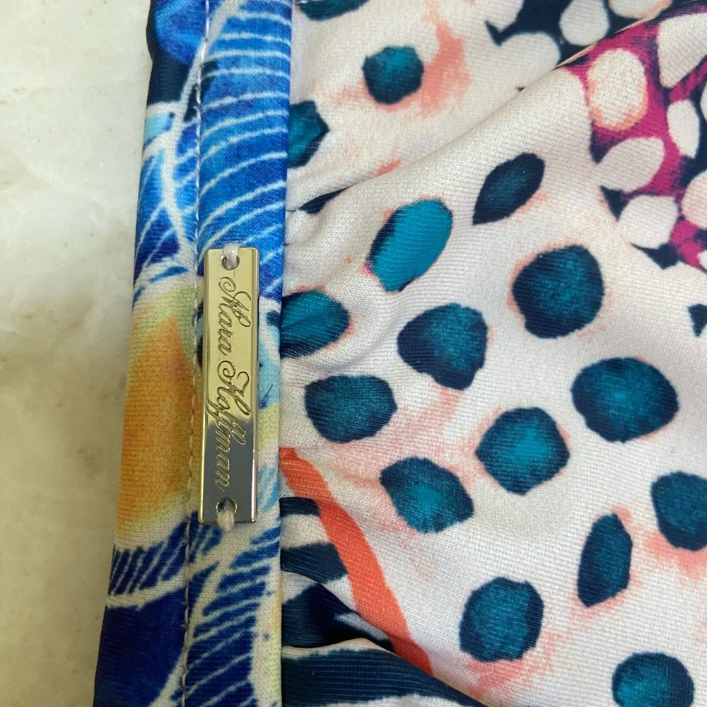 Mara Hoffman Pink Peacock Bikini - Picture 7 of 8